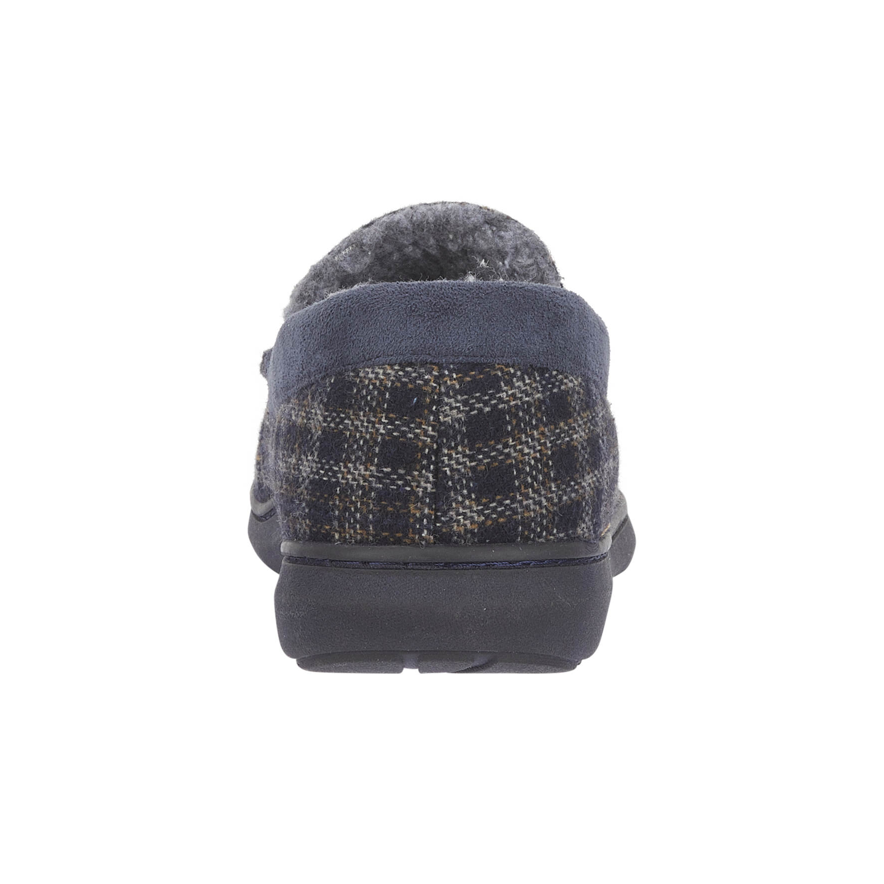 Hebridean Check Moccasin Slippers