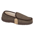 Herdwick Brown Moccasin Slippers
