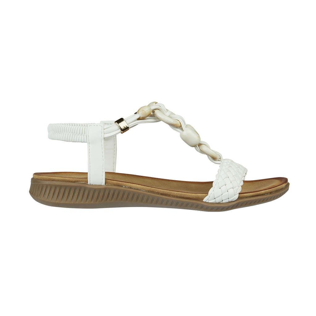 Ibiza Black Flat Sandals