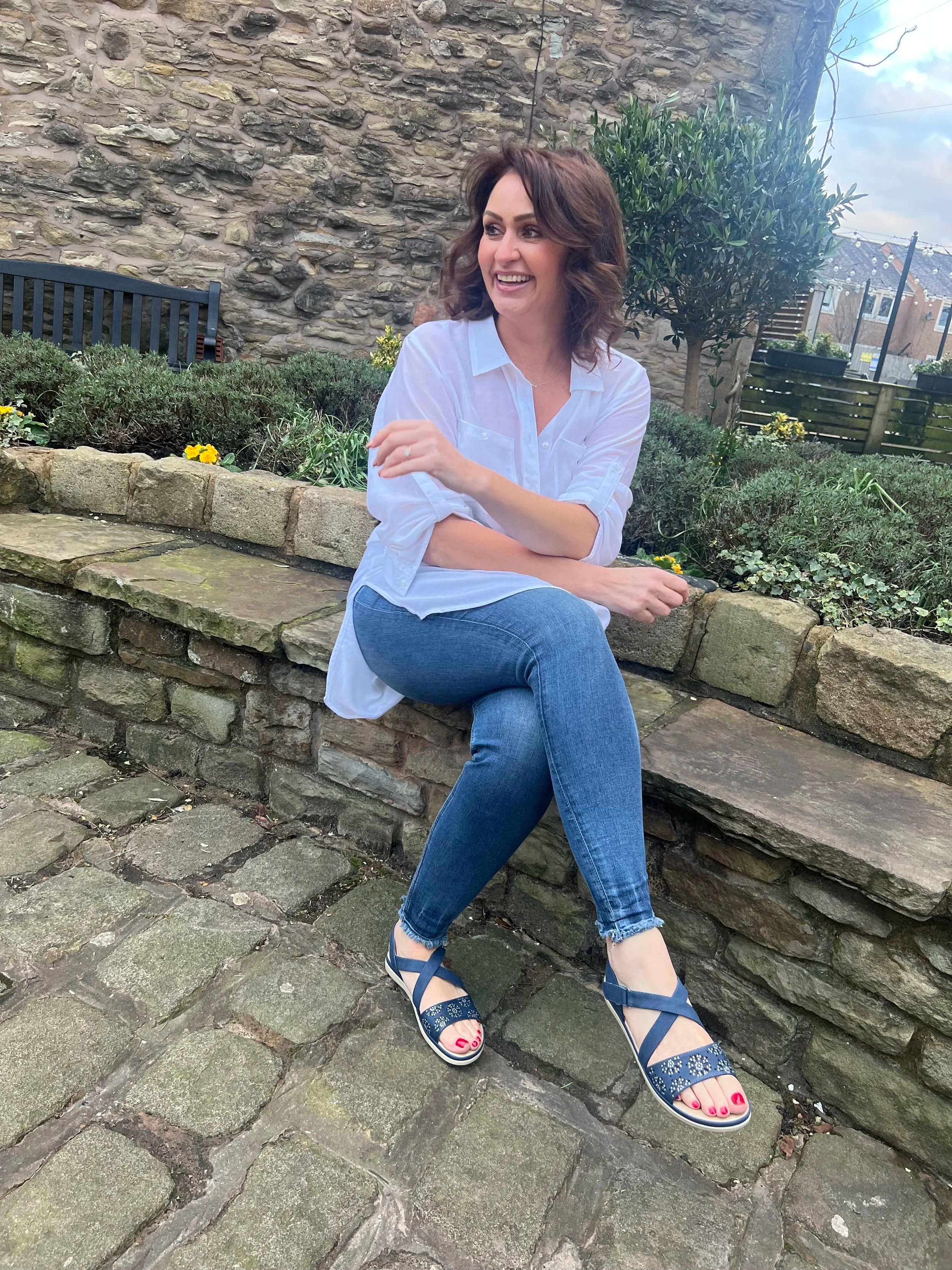 Fragrant Elasticated Sandals