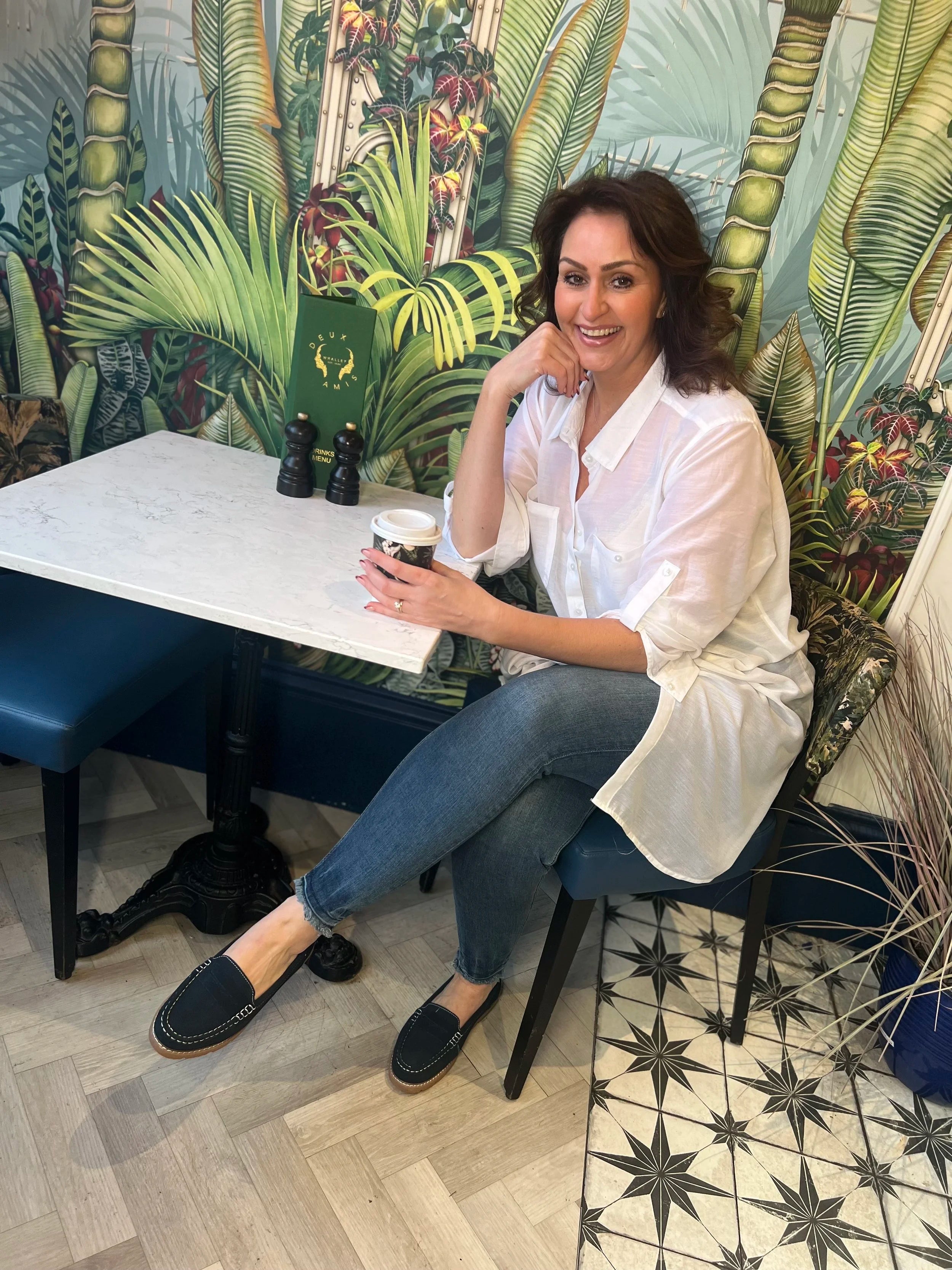 Shore Saddle Trim Loafers