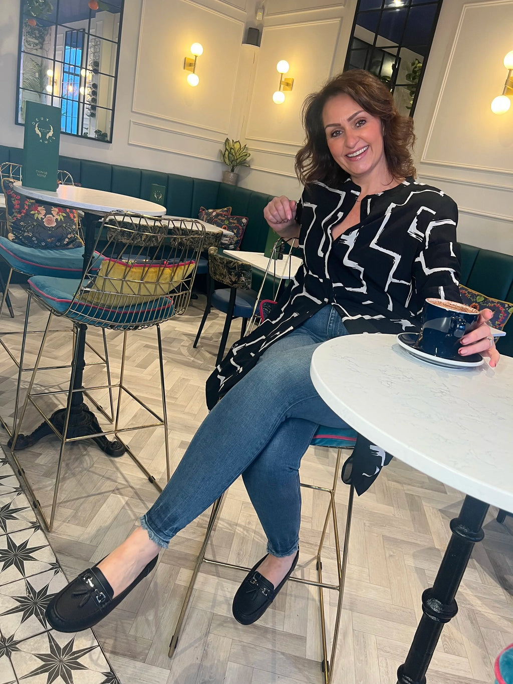 Nautical Leather Tassel Loafers