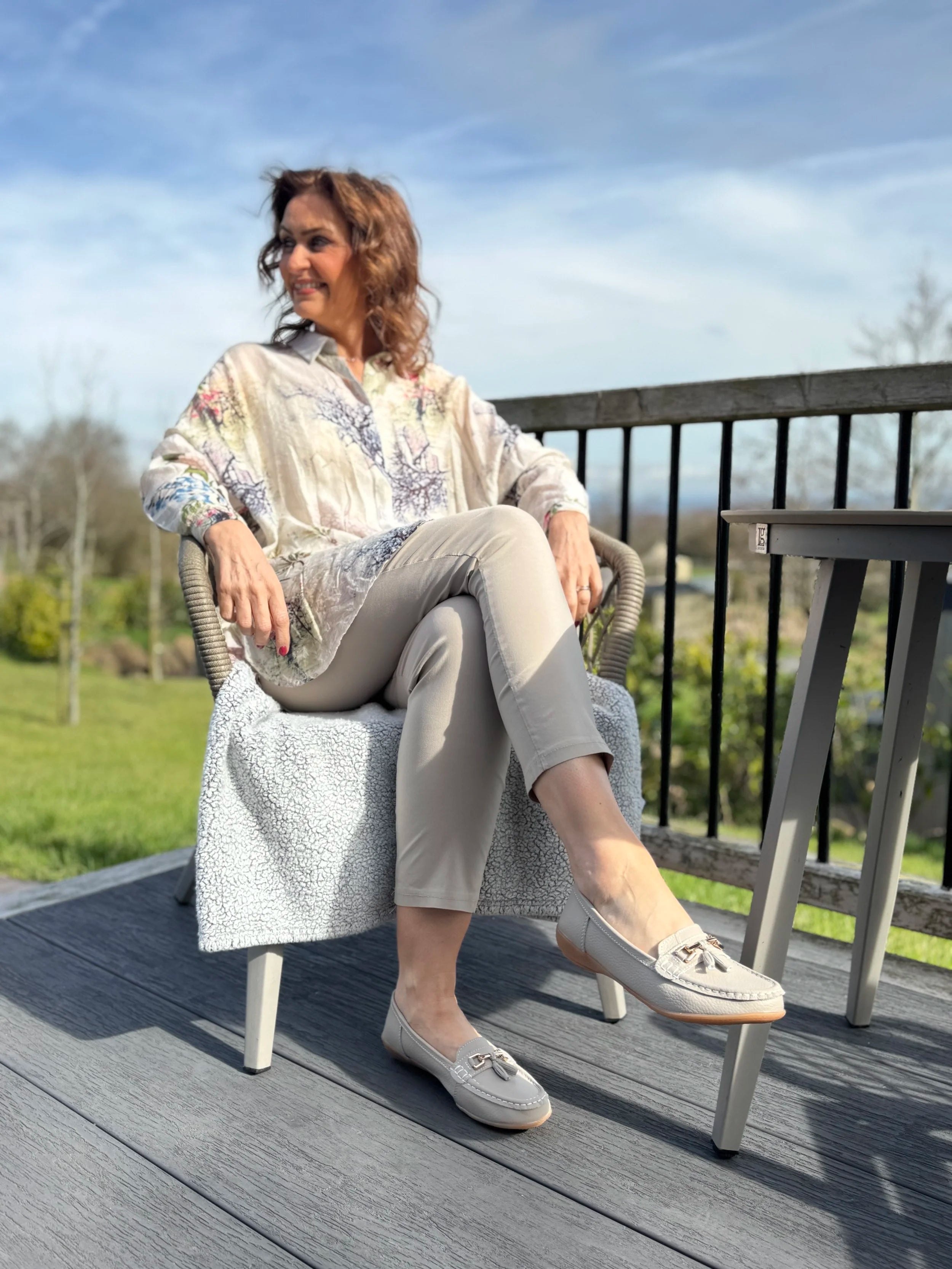 Nautical Leather Tassel Loafers