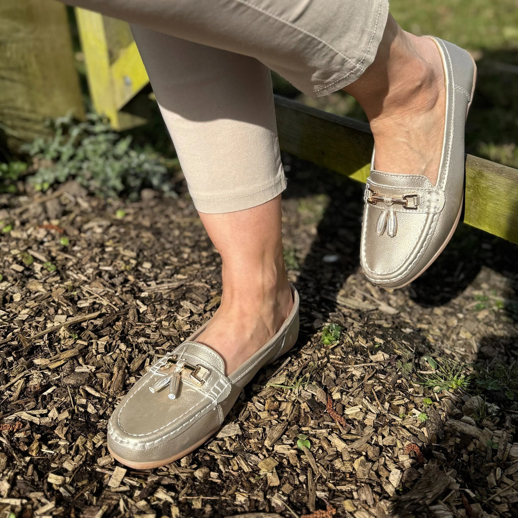 Nautical Leather Tassel Loafers