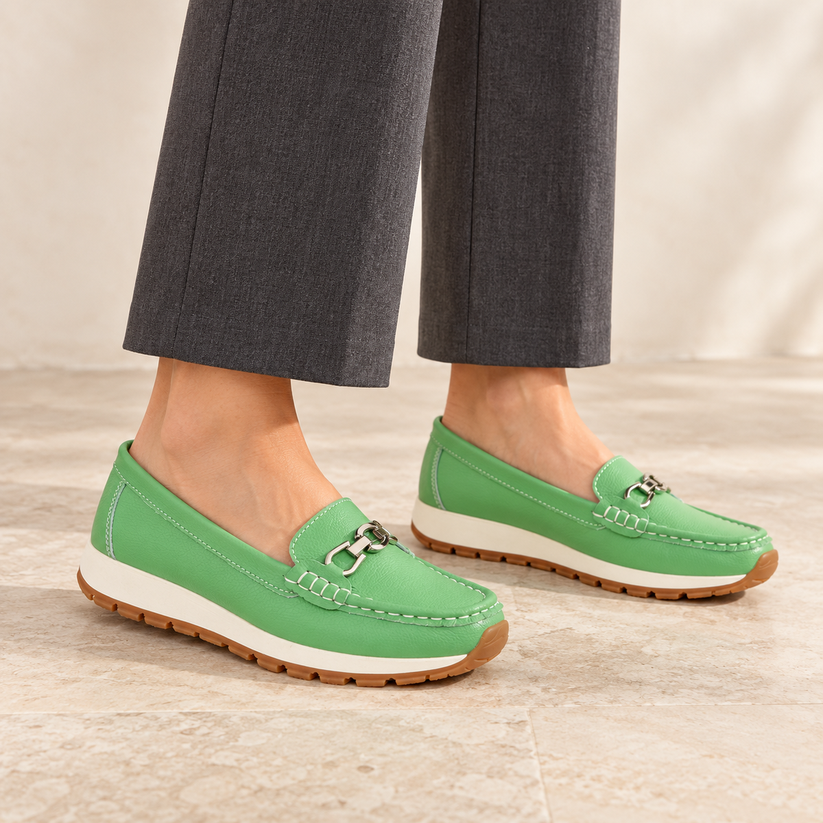 Ipanema Leather Comfortable Loafers
