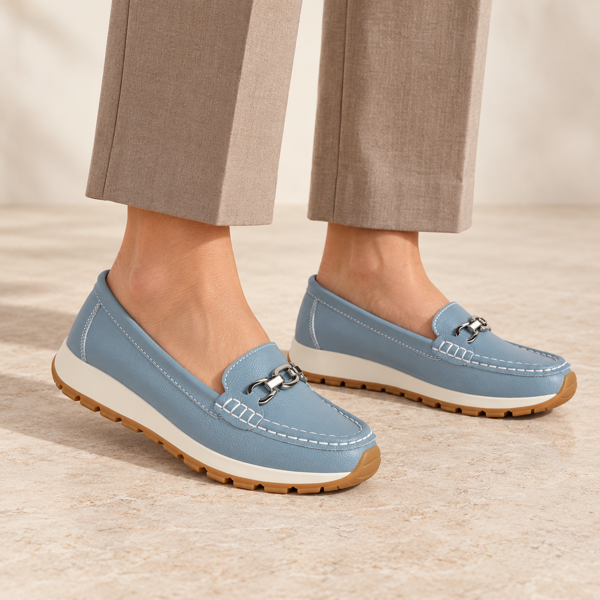 Ipanema Leather Comfortable Loafers