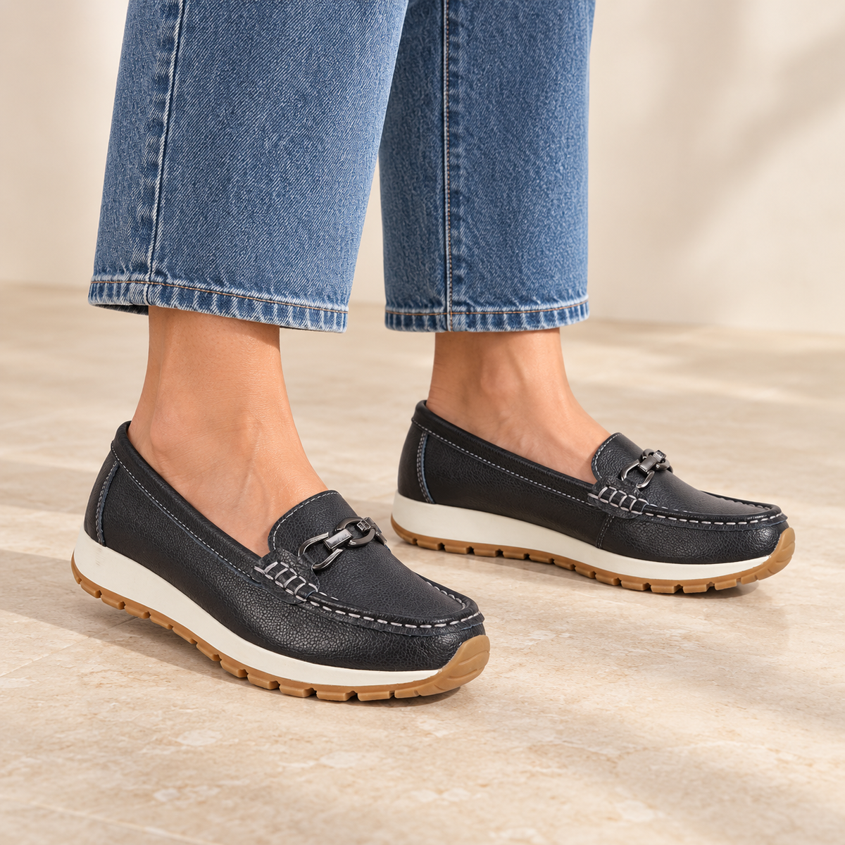 Ipanema Leather Comfortable Loafers