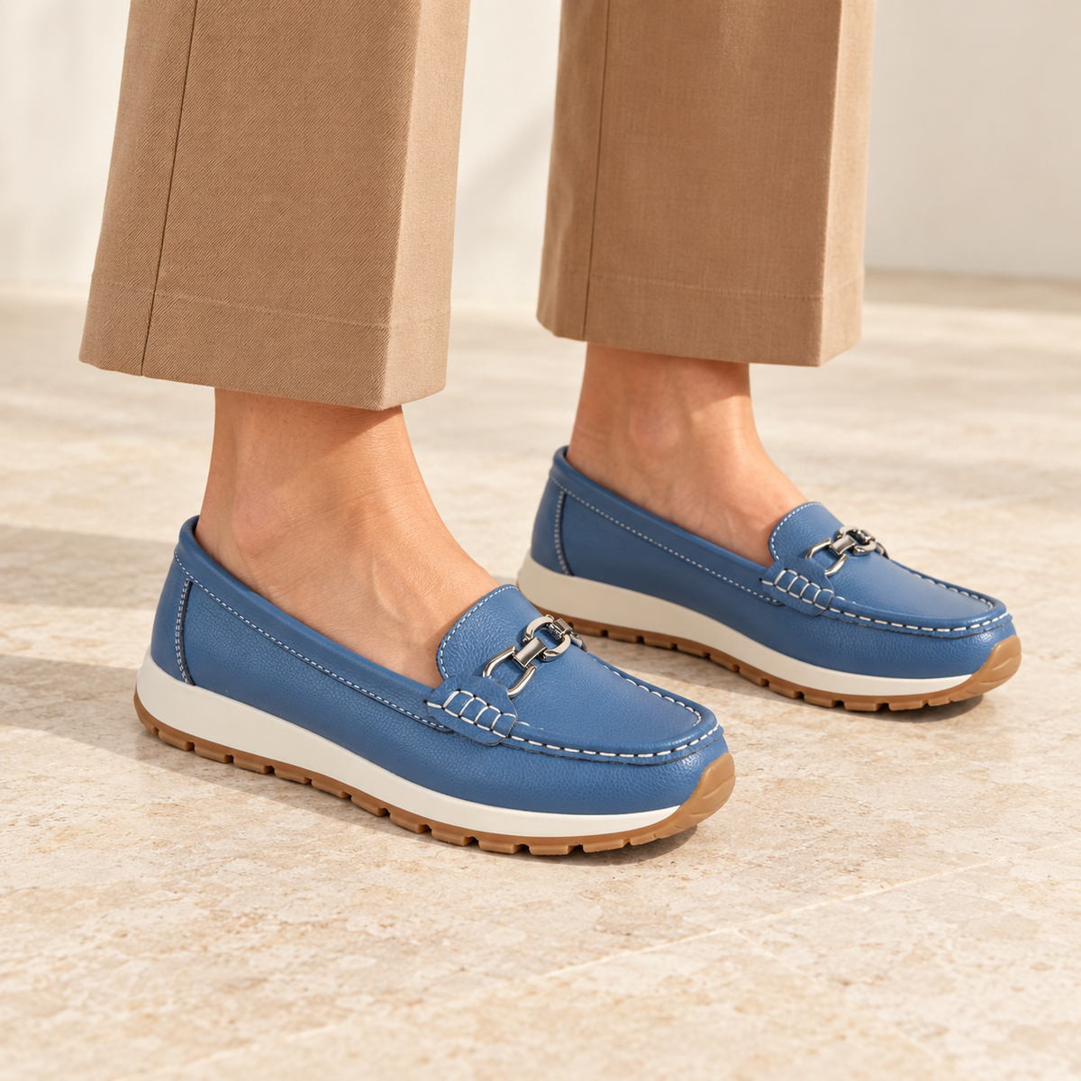 Ipanema Leather Comfortable Loafers