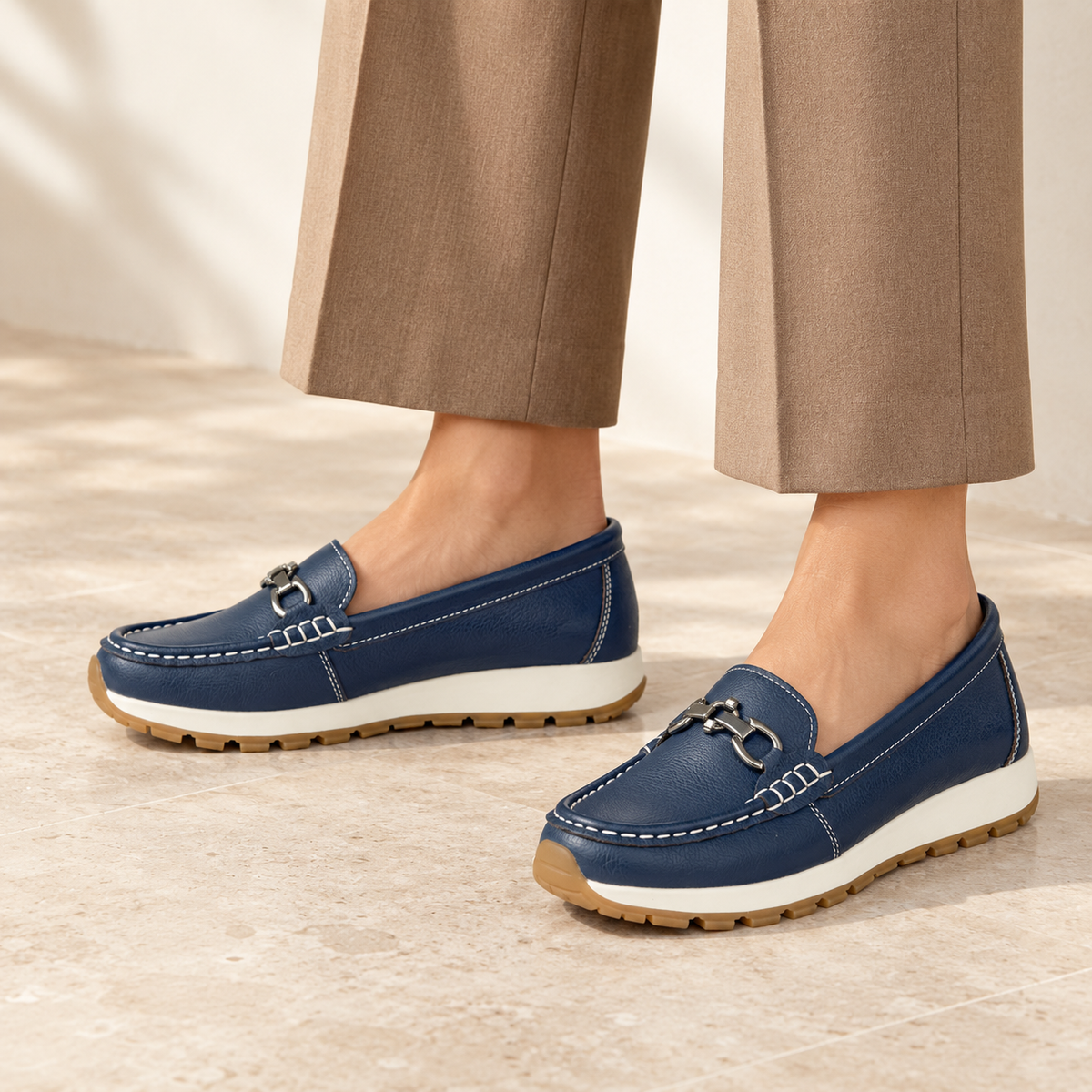 Ipanema Leather Comfortable Loafers