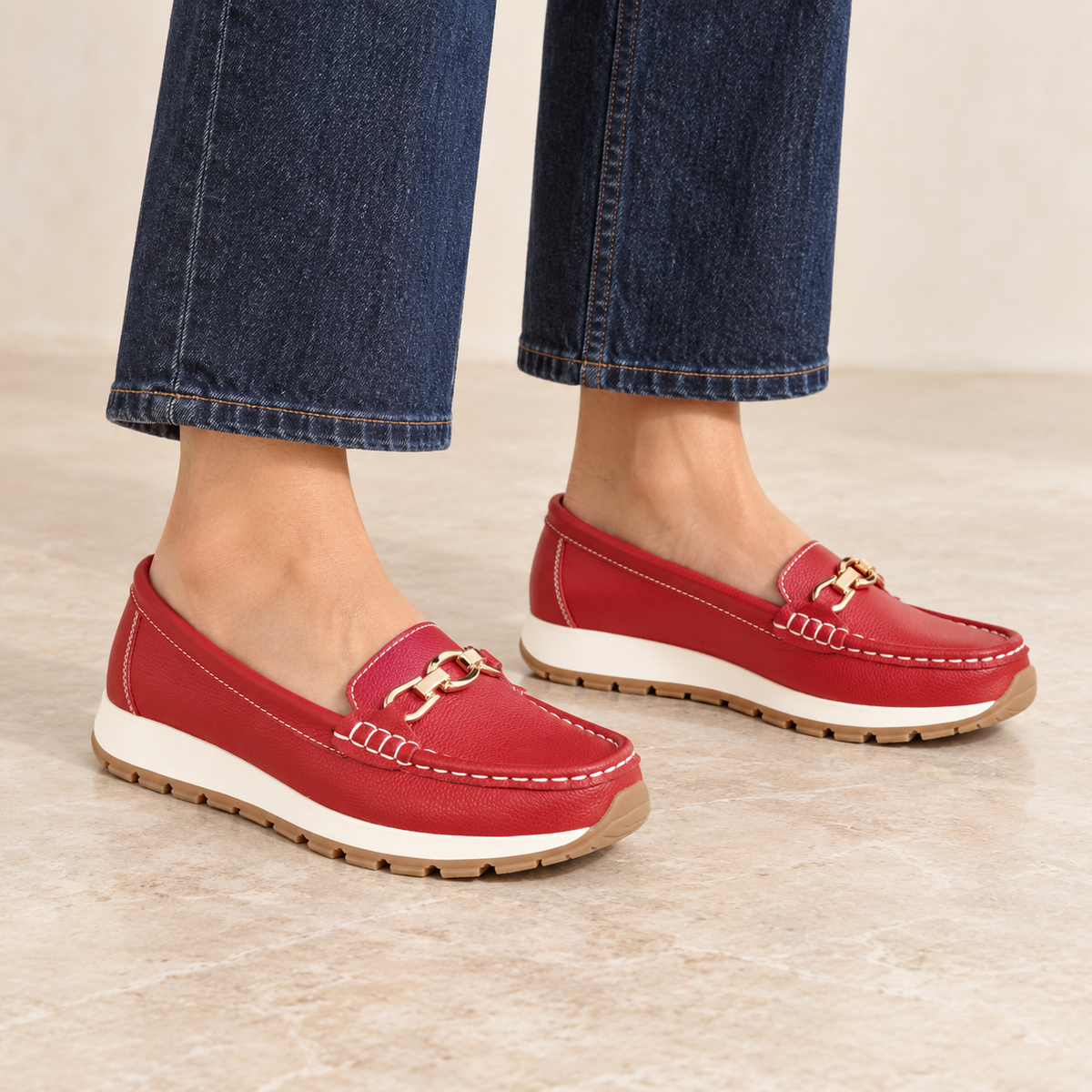 Ipanema Leather Comfortable Loafers