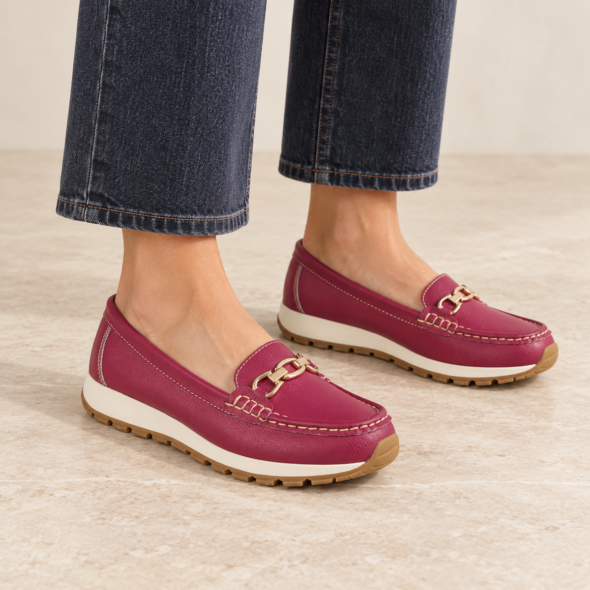 Ipanema Leather Comfortable Loafers