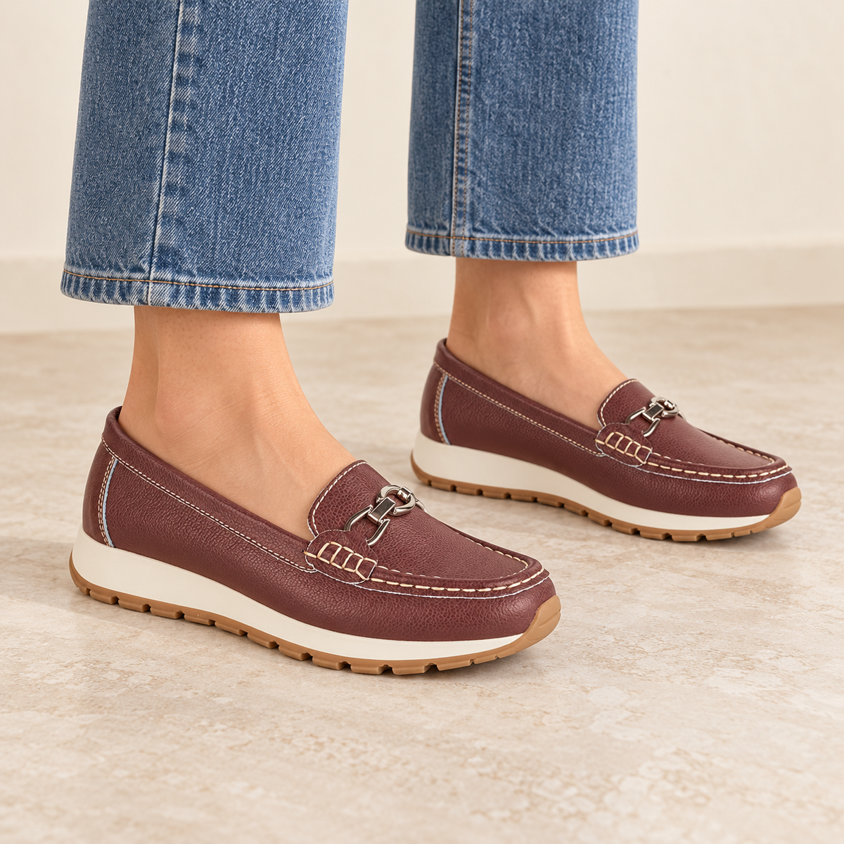 Ipanema Leather Comfortable Loafers