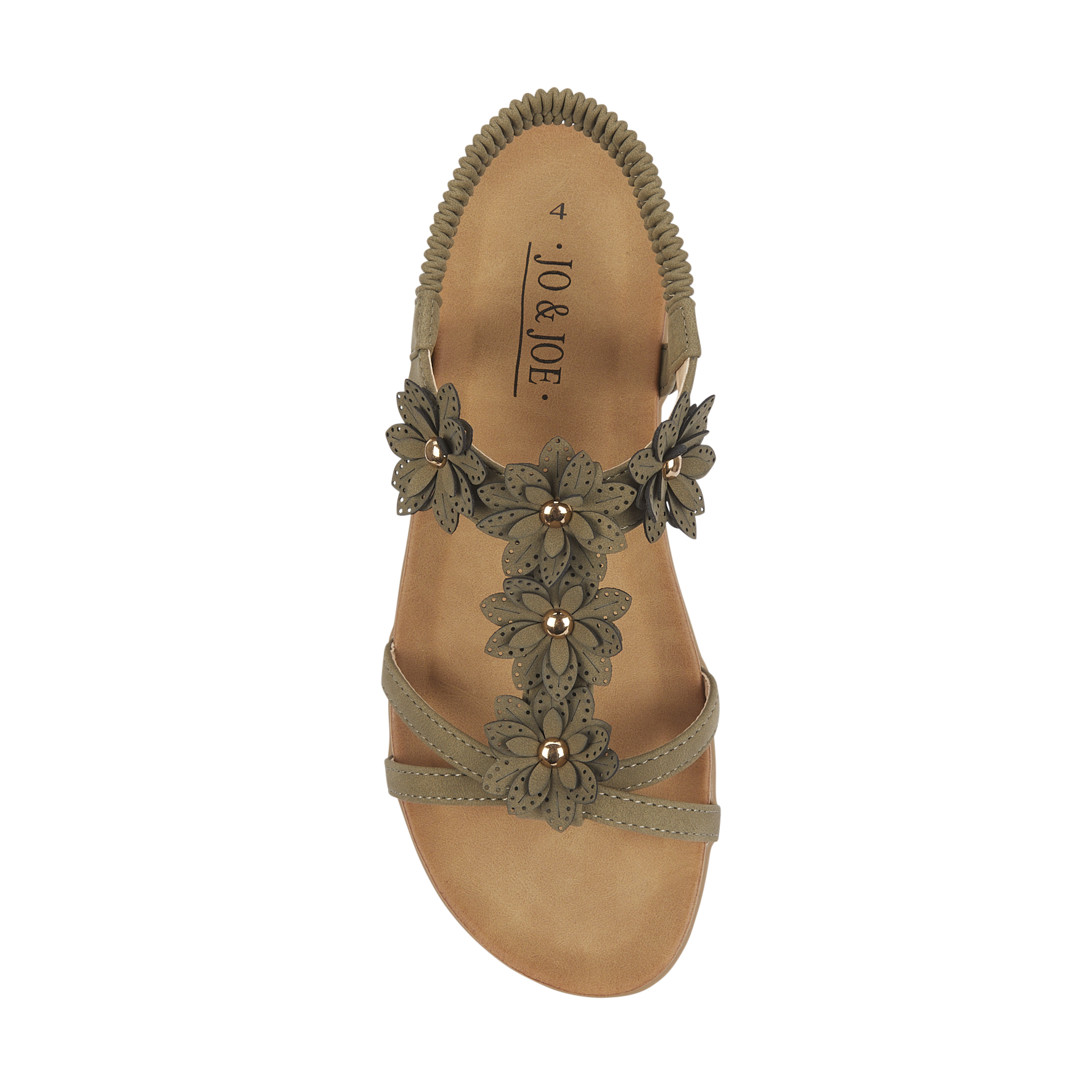 Jaipur Elasticated Nubuck Sandal