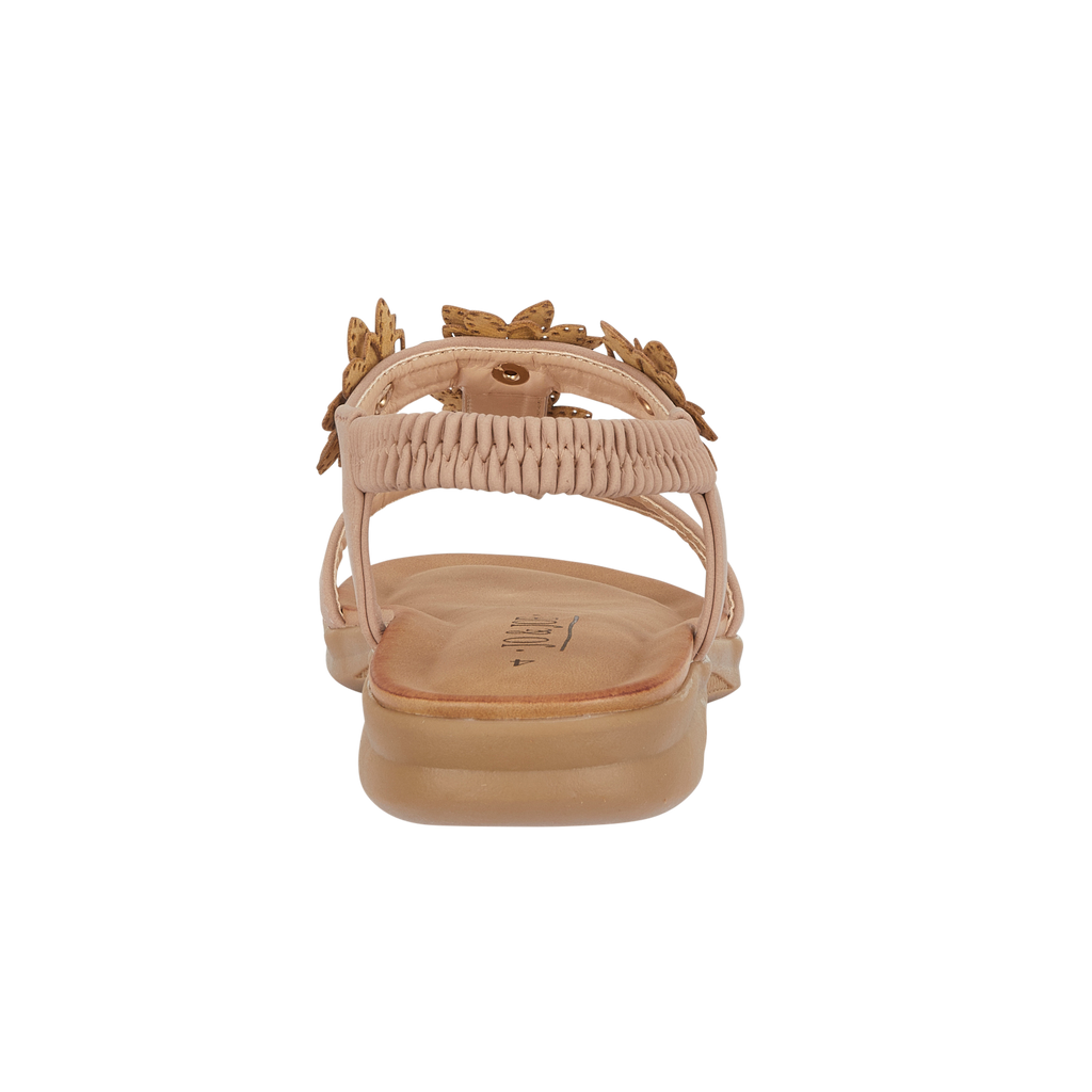 Pink elasticated heel sandal Jaipur JO & JOE