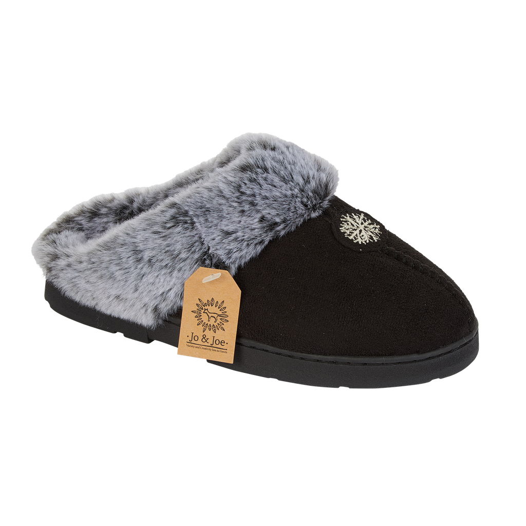 Splendour Faux Fur Mule Slippers