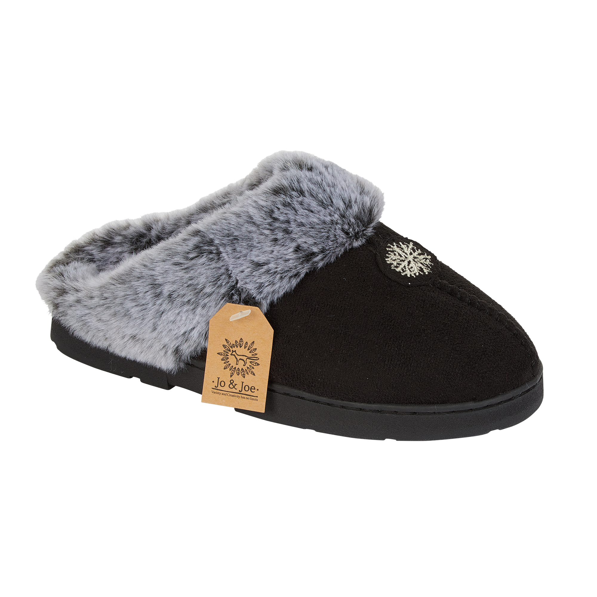 Splendour Faux Fur Mule Slippers