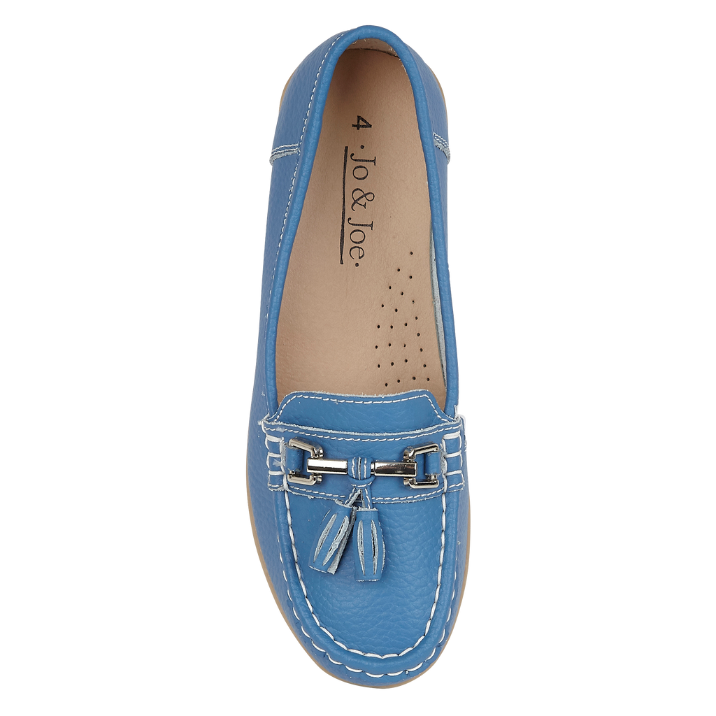 Nautical Leather Tassel Loafers