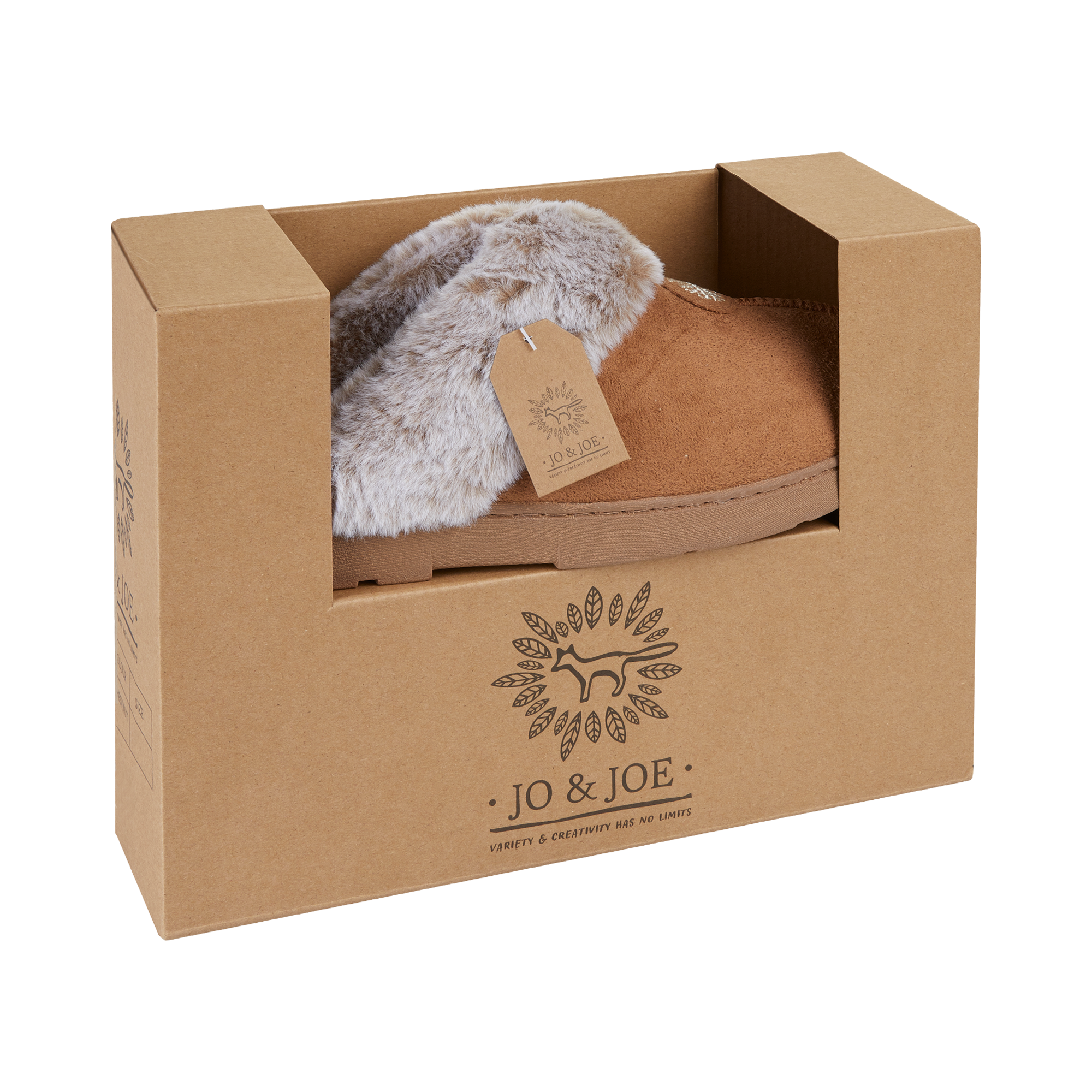 Splendour Faux Fur Mule Slippers