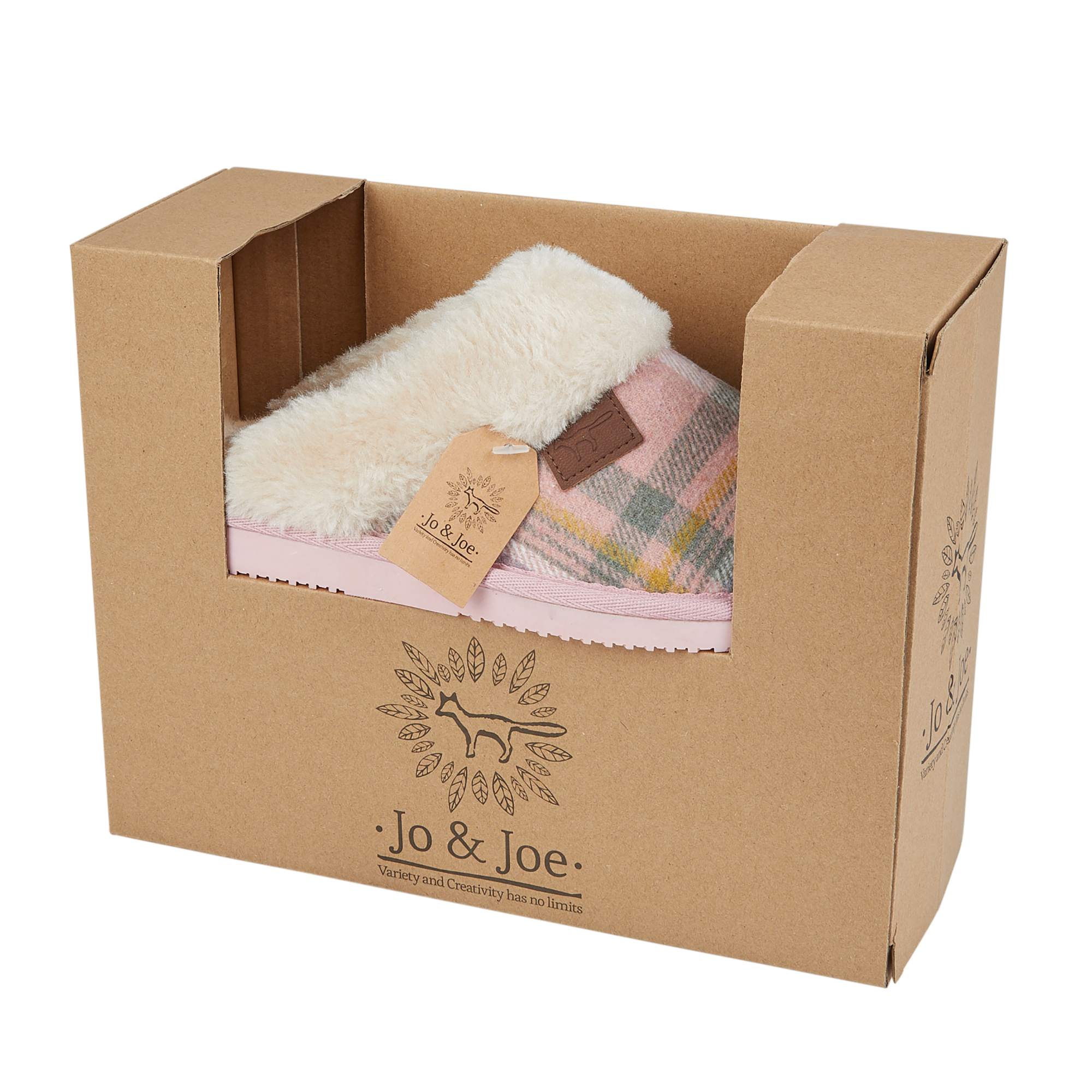 Shetland Tartan Mule Slippers