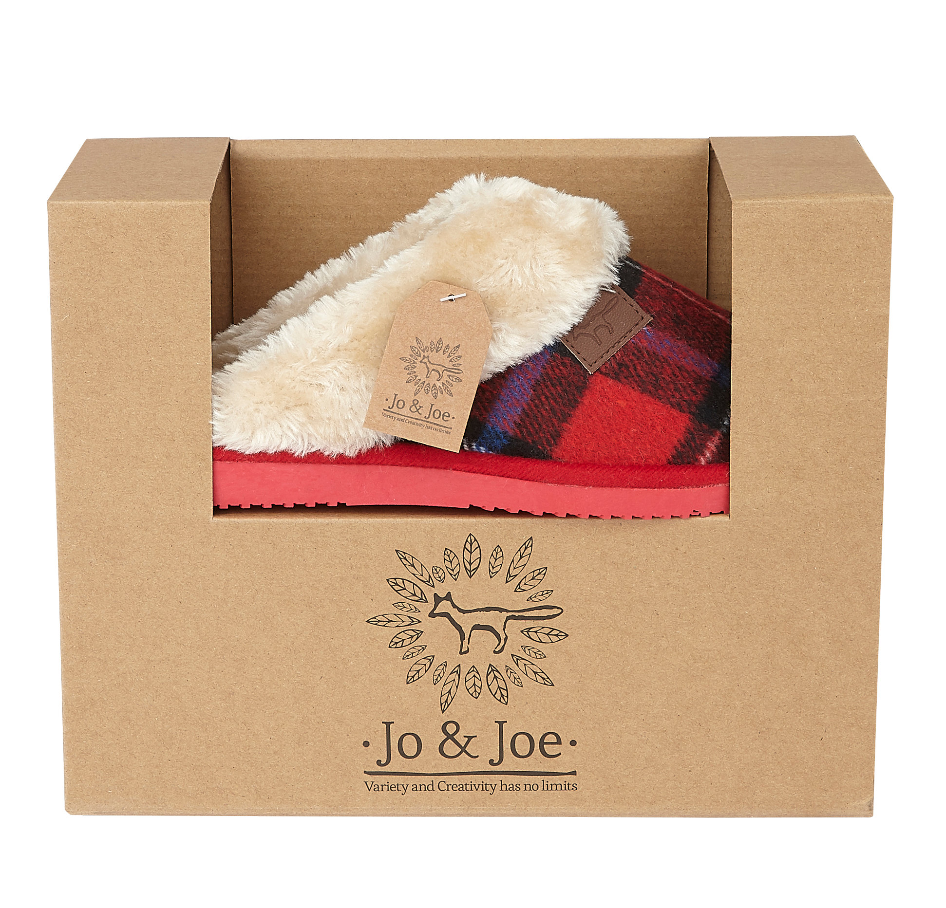 Shetland Tartan Mule Slippers