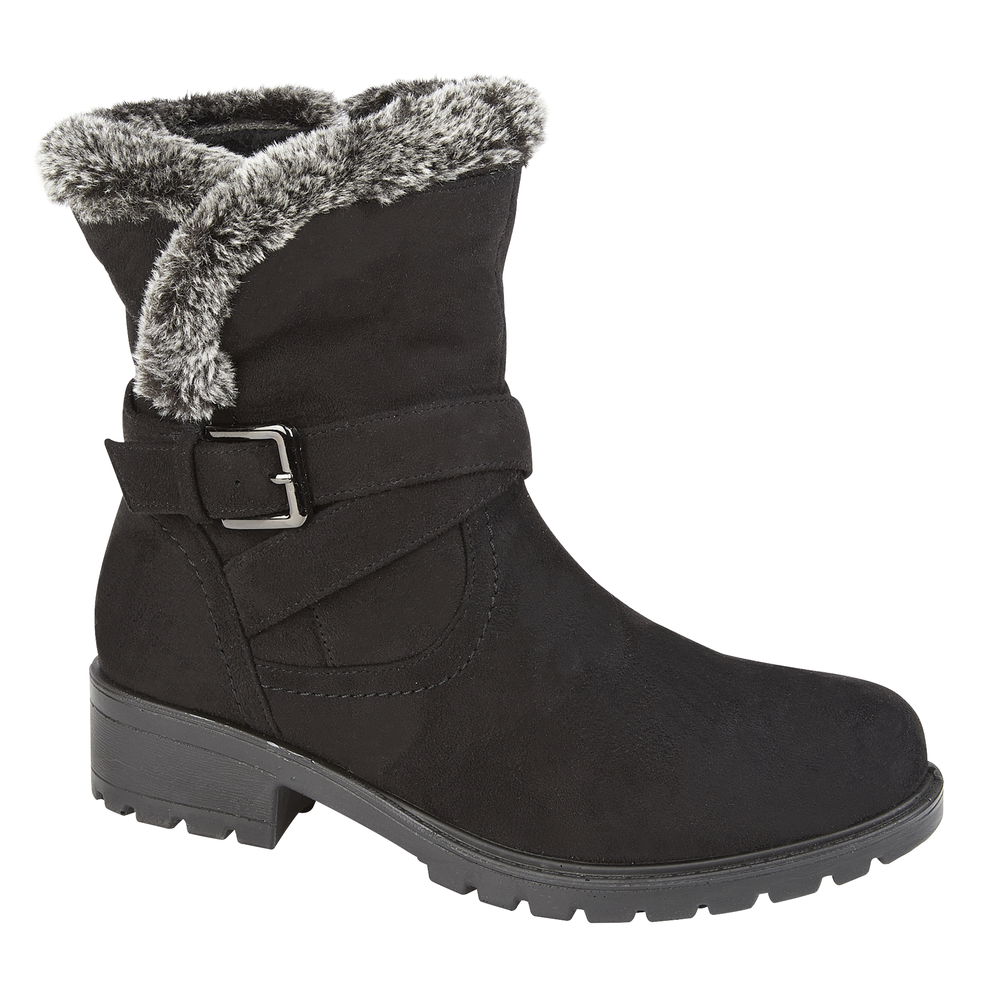 Joyce Black Ankle Boots