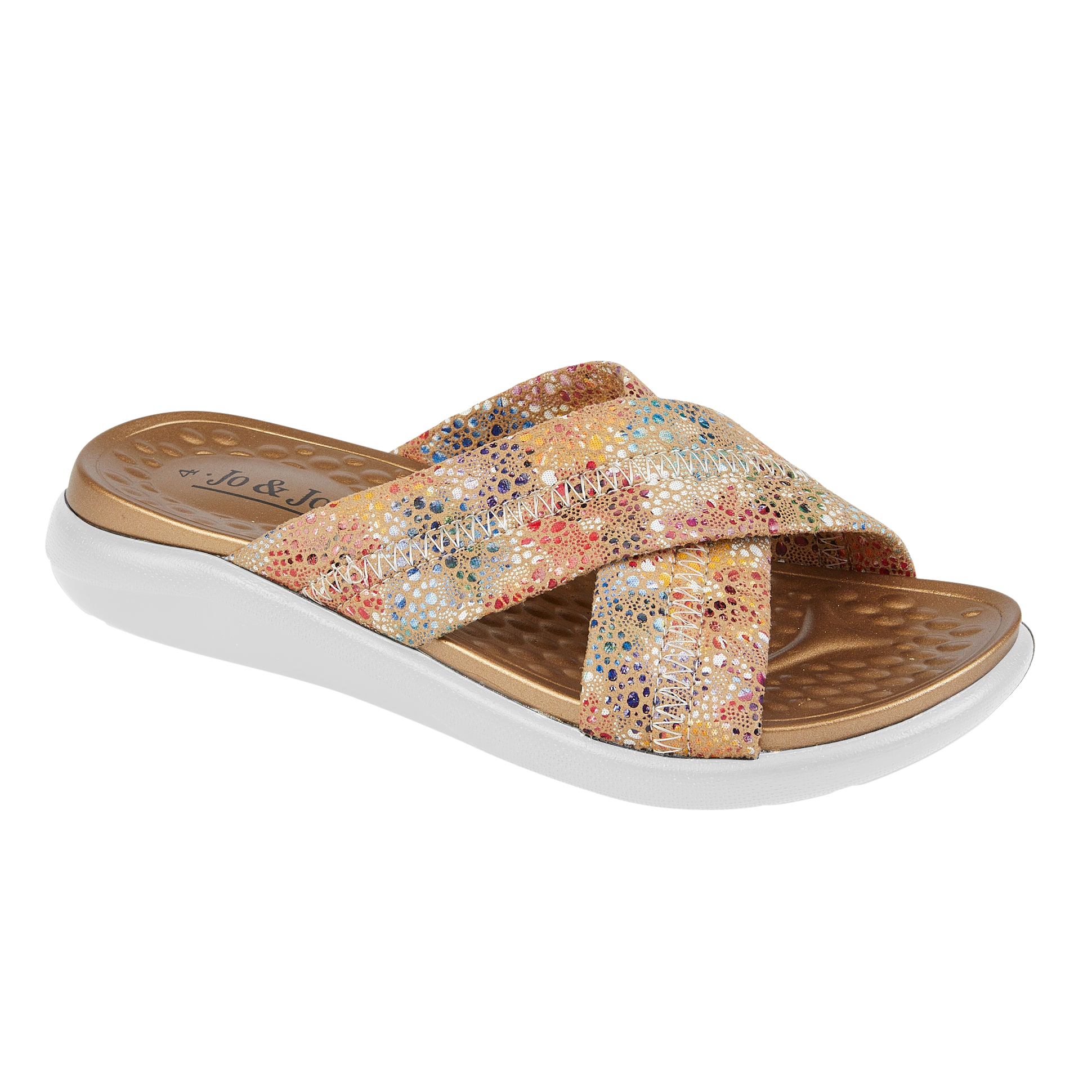 Mae Cross Over Mule Sandals