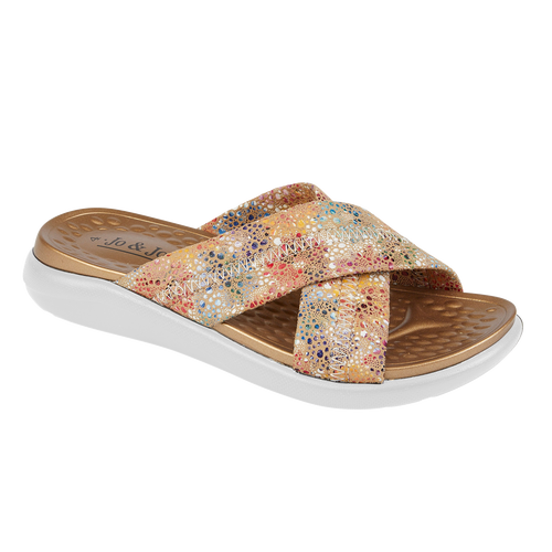 Mae Cross Over Mule Sandals
