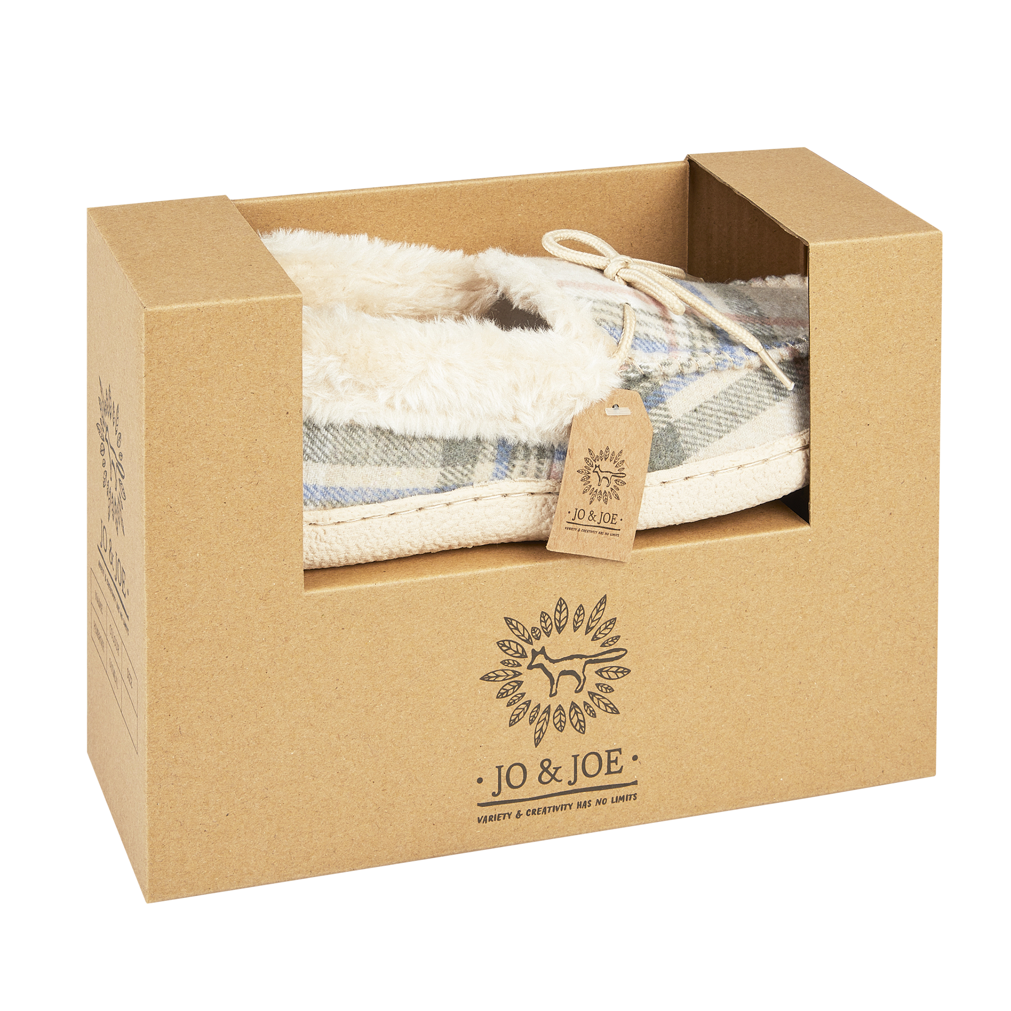 Pembroke Tartan Moccasin Slippers