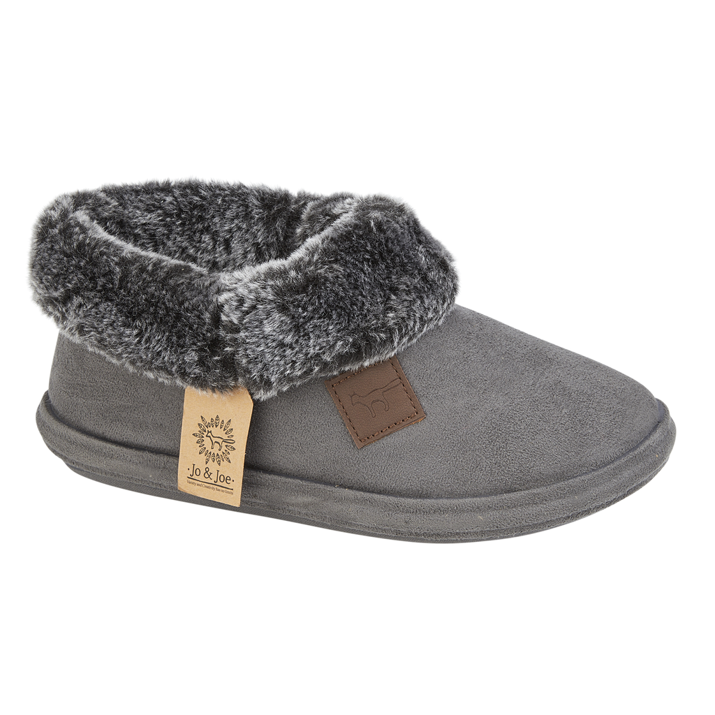 Chiltern Faux Suede Bootee Slippers
