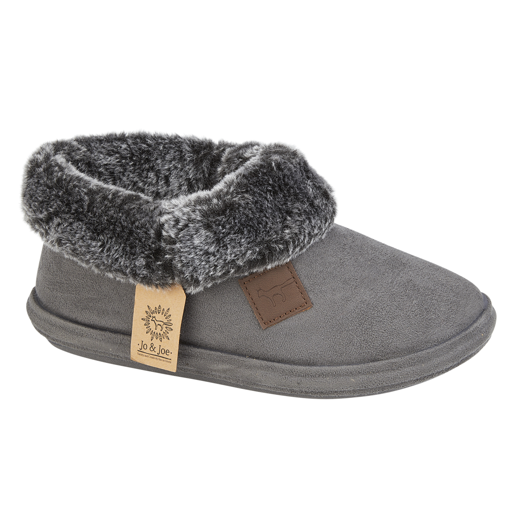 Chiltern Faux Suede Bootee Slippers