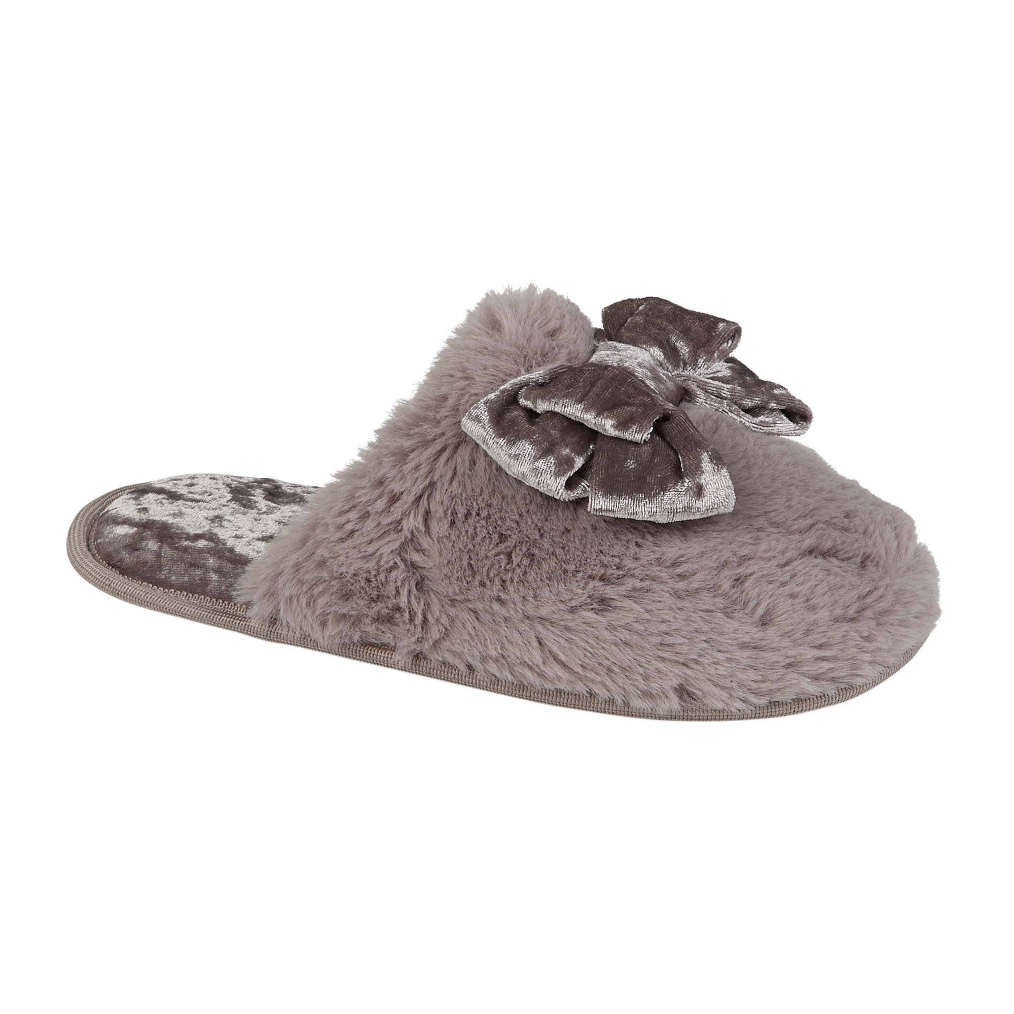 Beau Faux Fur Mule Slippers