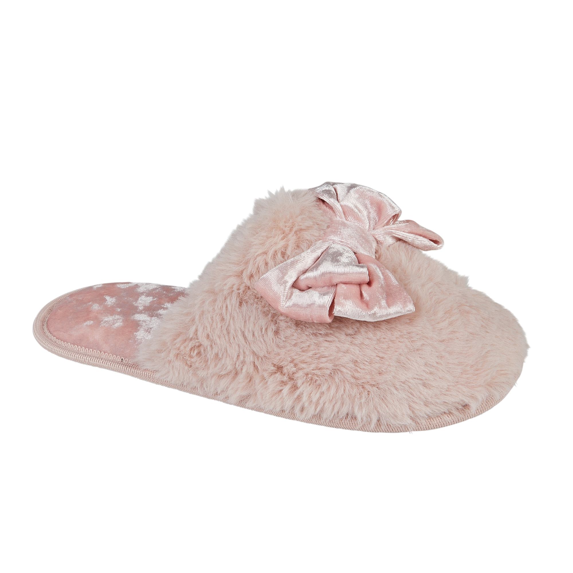 Beau Faux Fur Mule Slippers