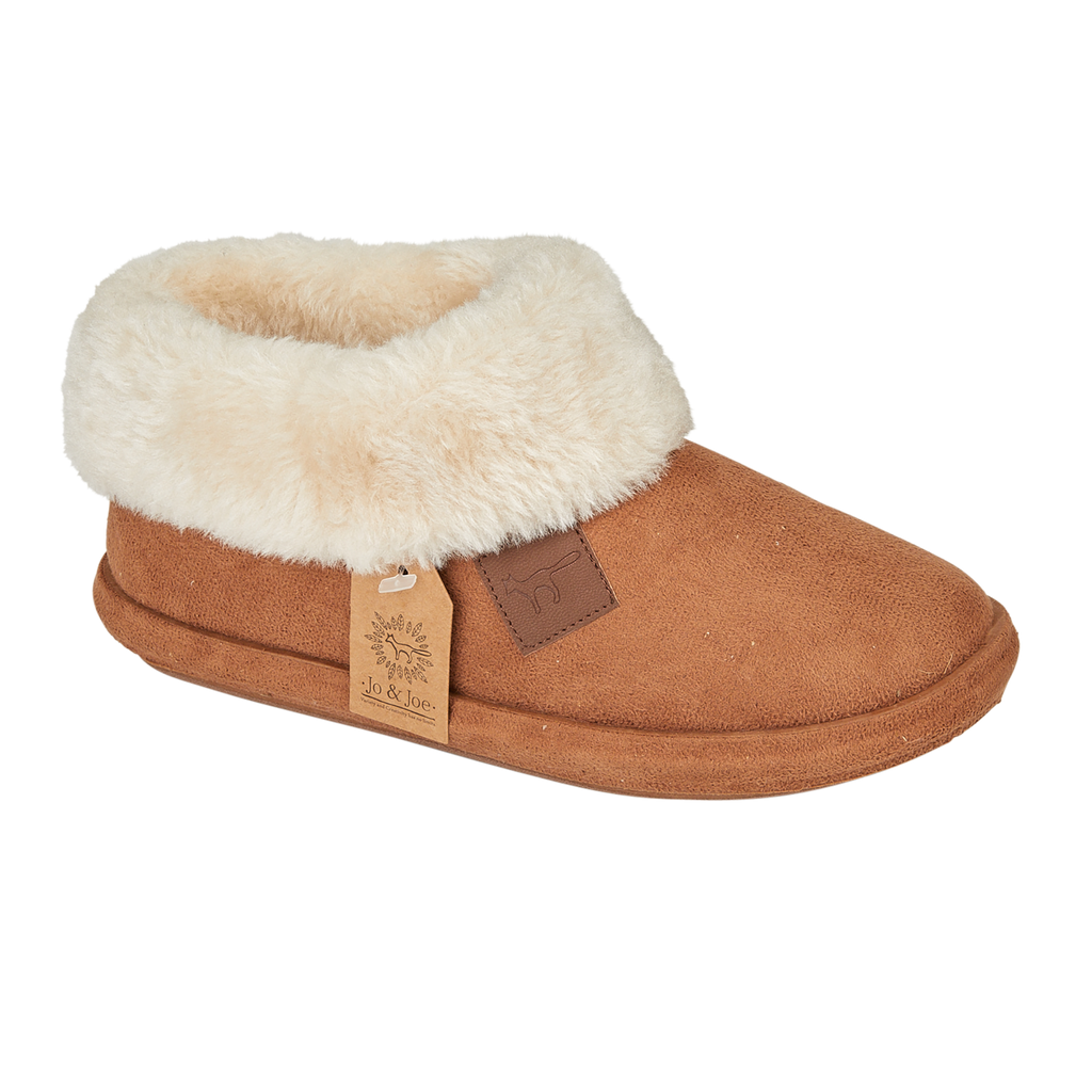 Chiltern Faux Suede Bootee Slippers