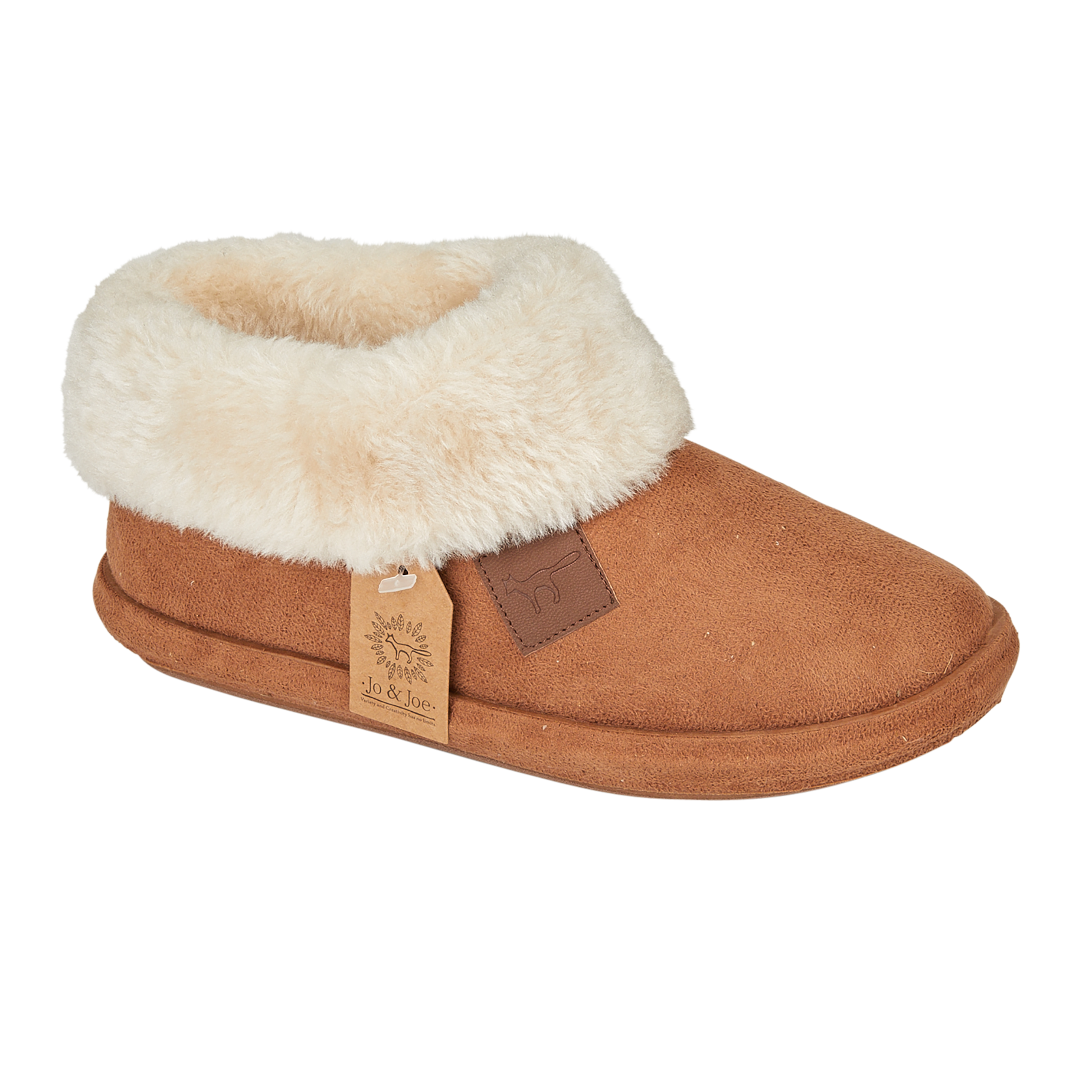 Chiltern Faux Suede Bootee Slippers