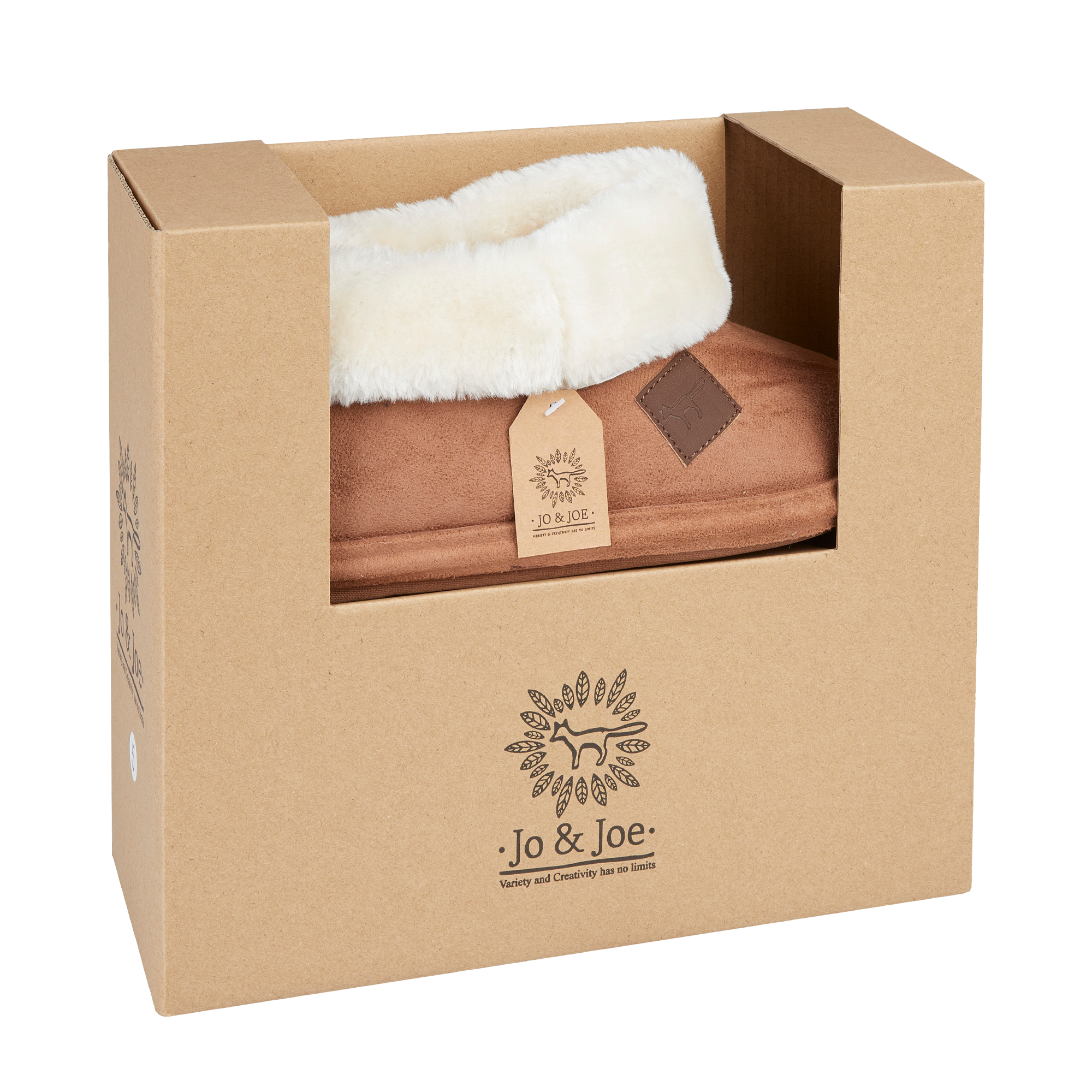 Chiltern Faux Suede Bootee Slippers