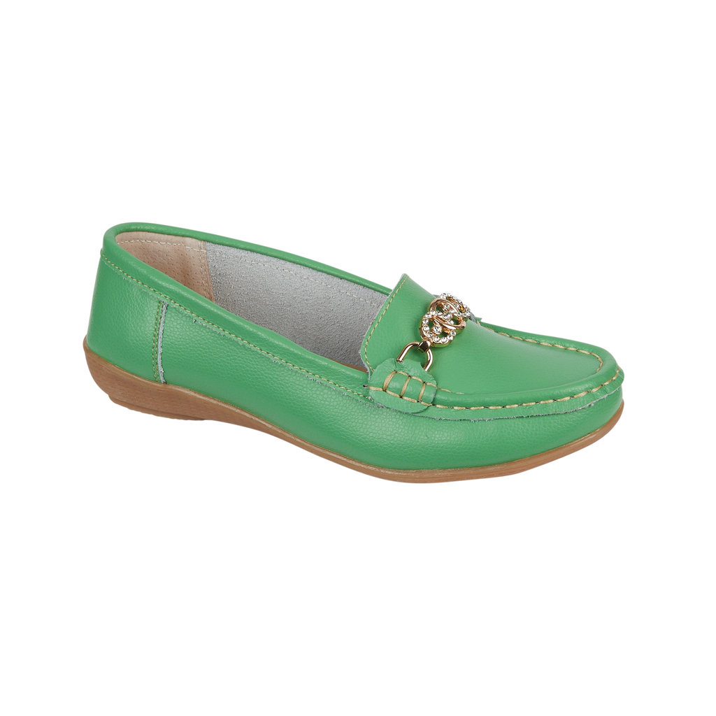 Kasbah Chained Leather Loafers