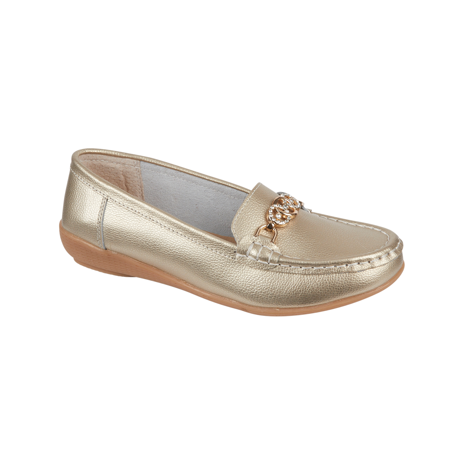 Kasbah Chained Leather Loafers