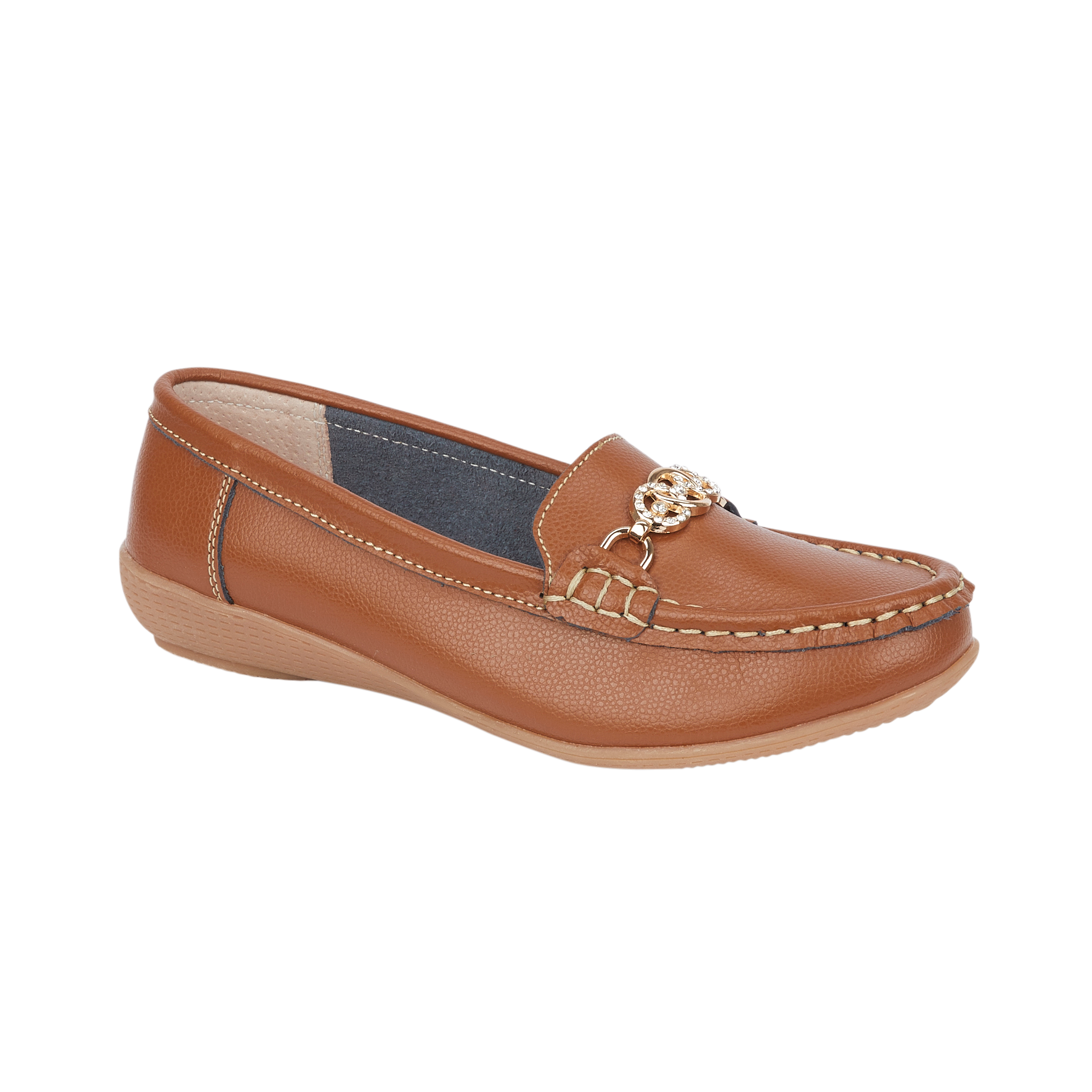 Kasbah Chained Leather Loafers