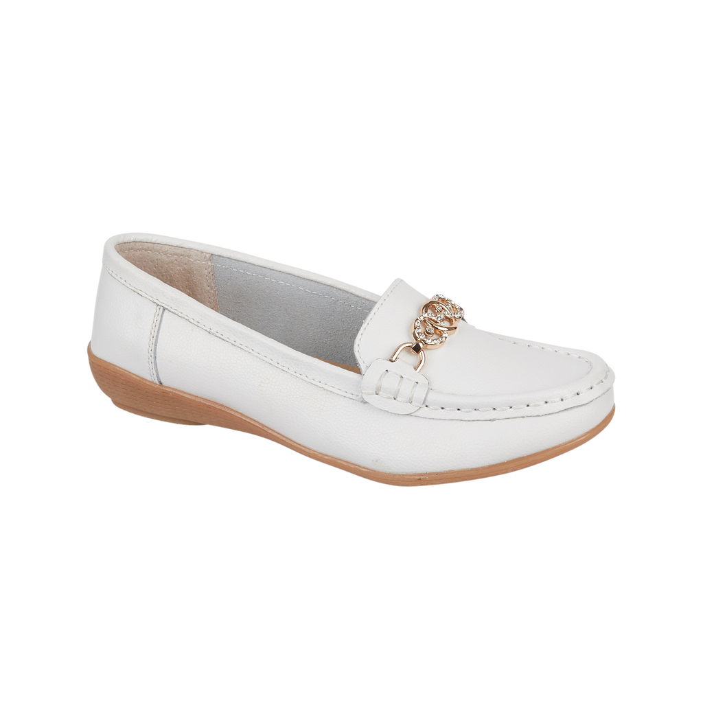 Kasbah Chained Leather Loafers