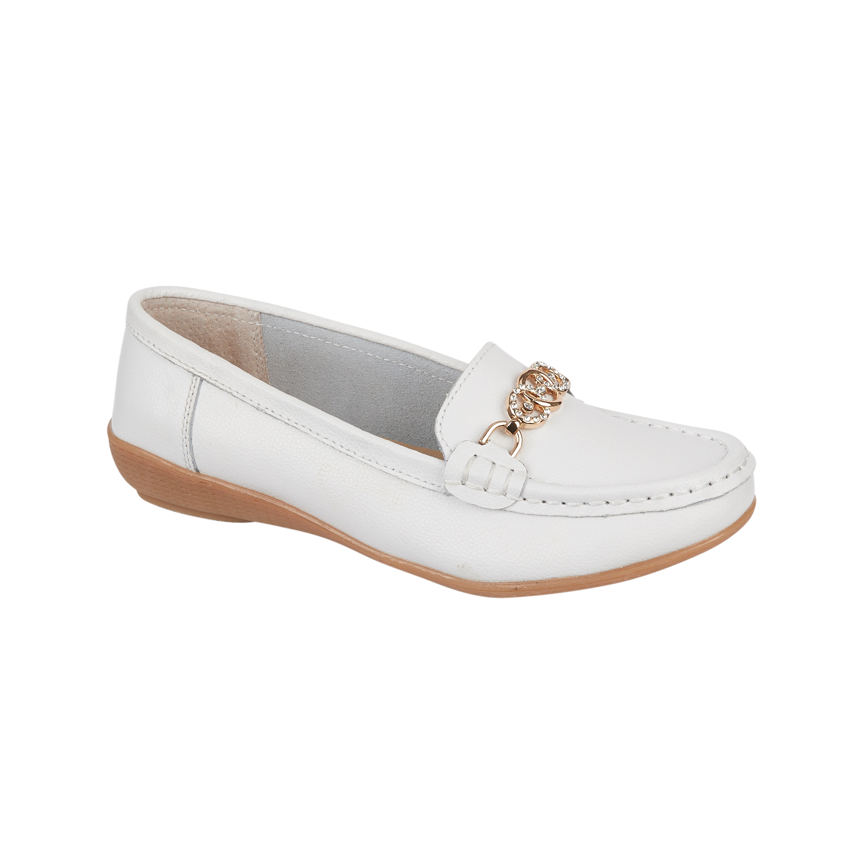 Kasbah Chained Leather Loafers