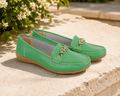 Kasbah Chained Leather Loafers