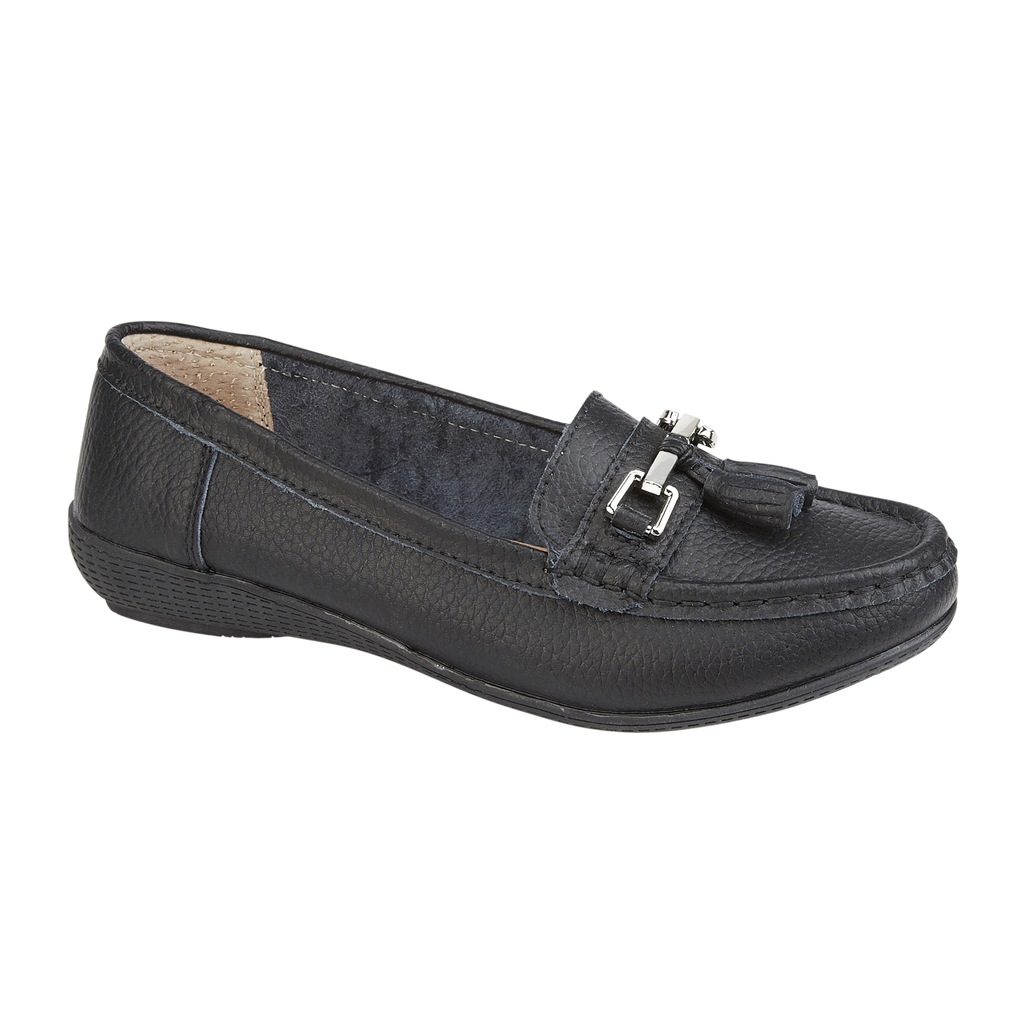 Nautical Leather Tassel Loafers