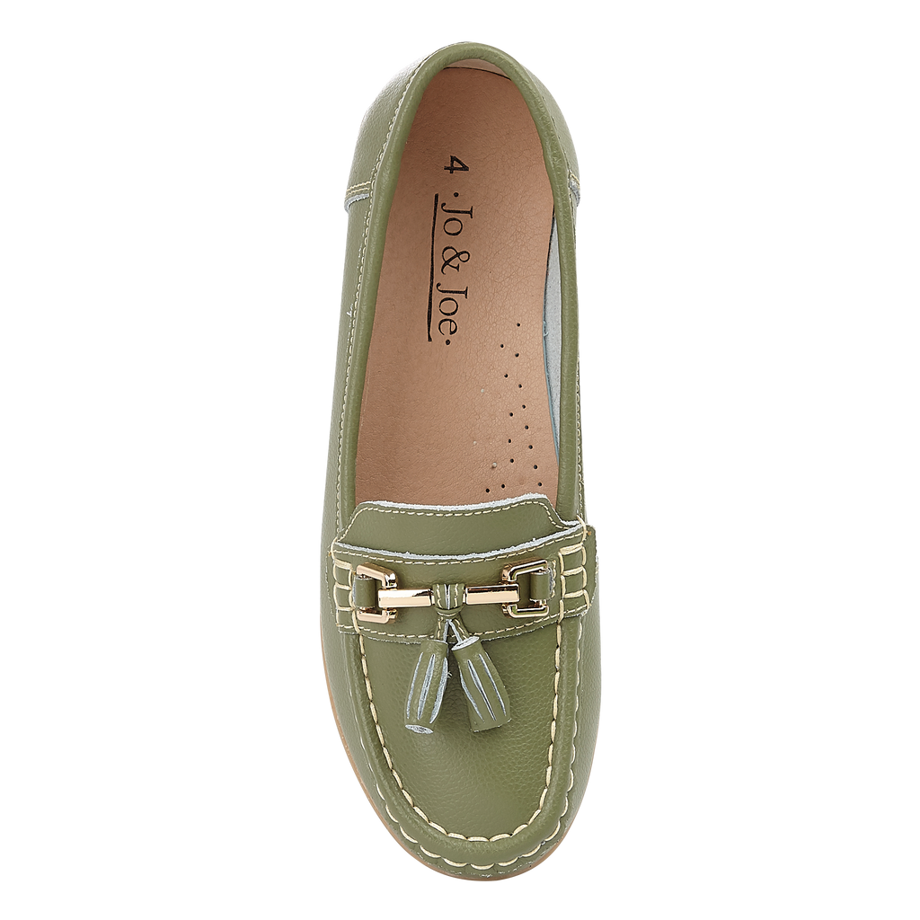 Nautical Leather Tassel Loafers