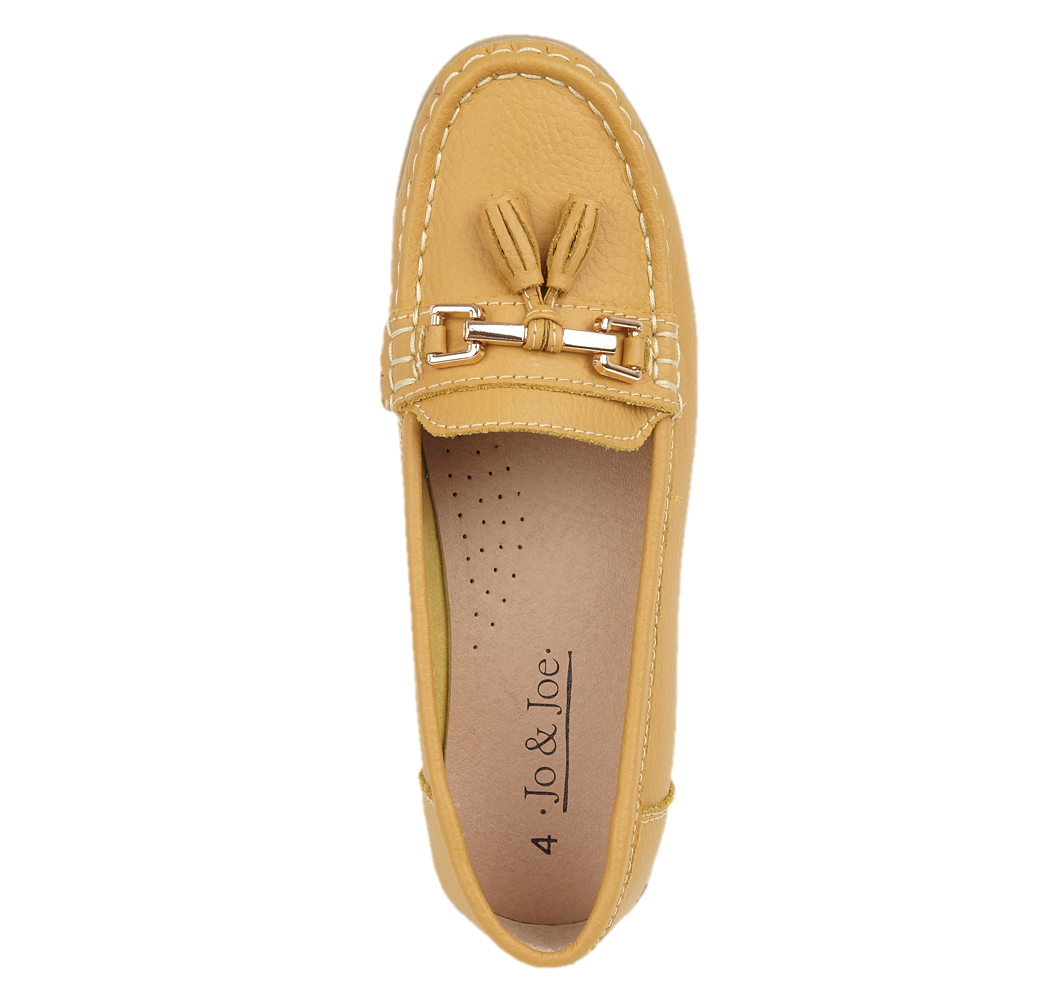 Nautical Leather Tassel Loafers