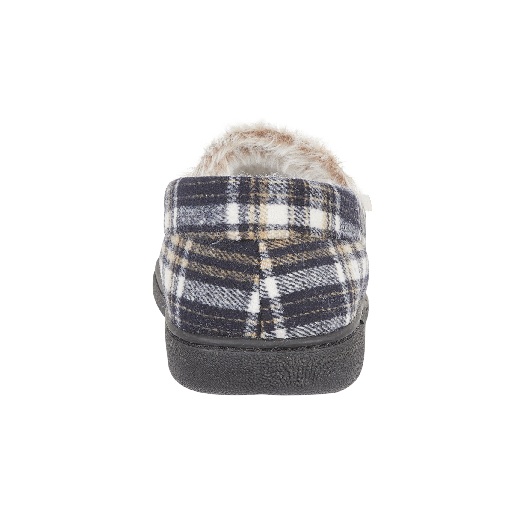 Livingston Checked Moccasin Slippers