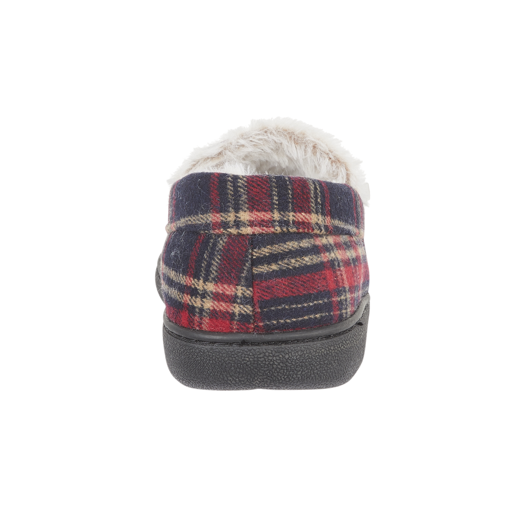 Livingston Checked Moccasin Slippers