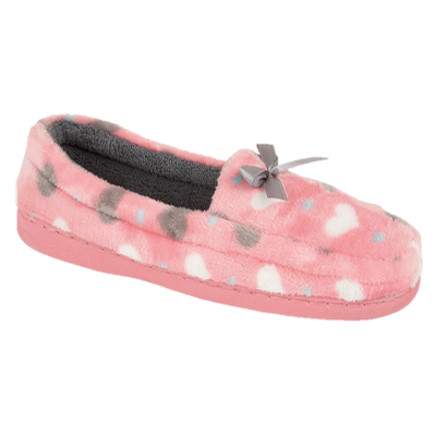 Lockhart Velour Moccasin Slippers