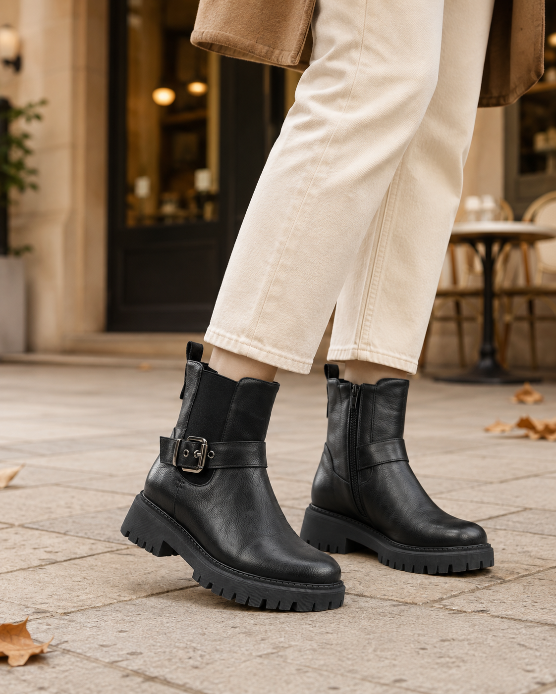 Lapari Chunky Chelsea Boots