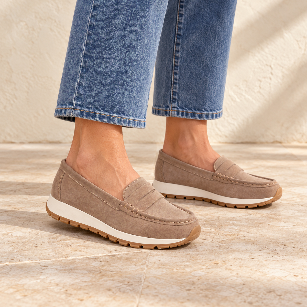 Lima Leather Chunky Loafers