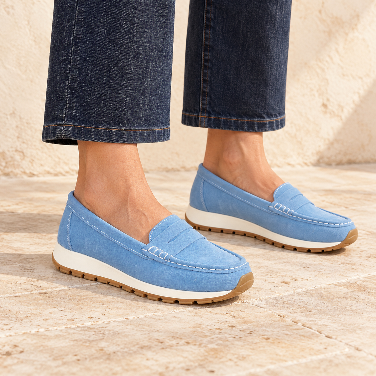 Lima Leather Chunky Loafers
